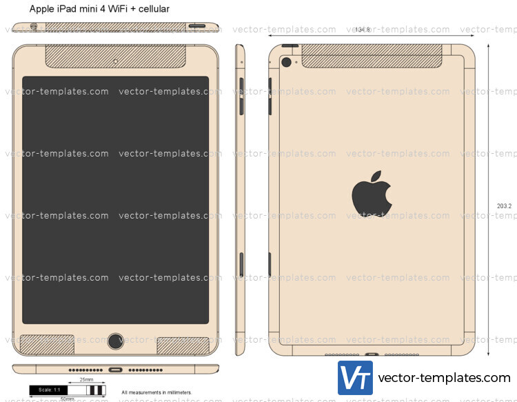 Apple iPad mini 4 WiFi + cellular