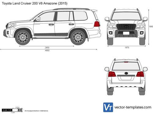 Toyota Land Cruiser 200 V8 Amazone