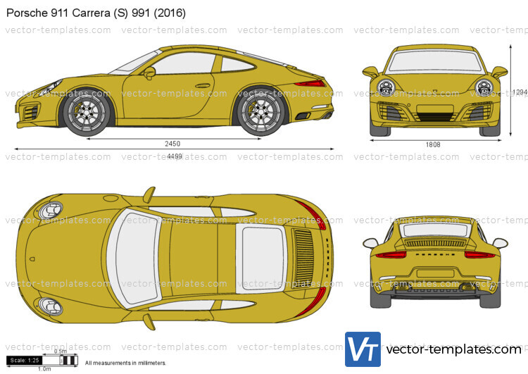 Porsche 911 Carrera (S) 991.2