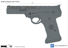 Smith & Wesson 22A 107431