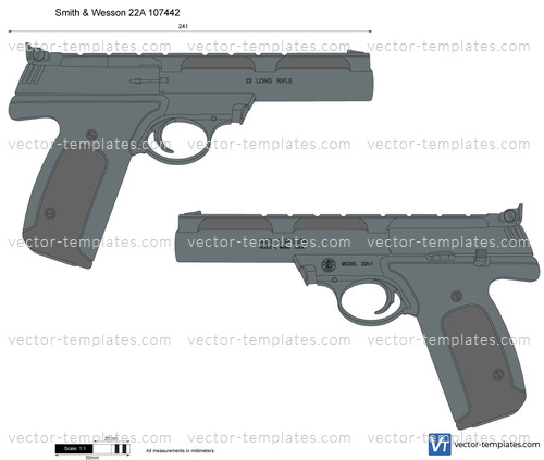 Smith & Wesson 22A 107442