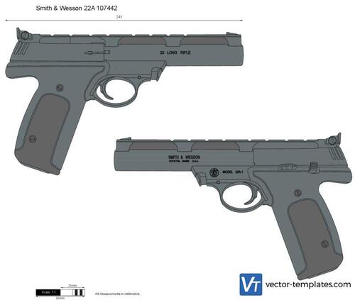 Smith & Wesson 22A 107442