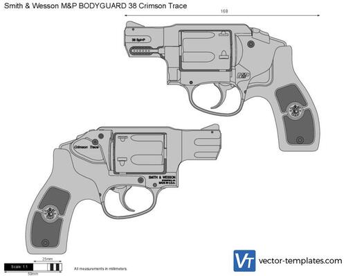 Smith & Wesson M&P BODYGUARD 38 Crimson Trace