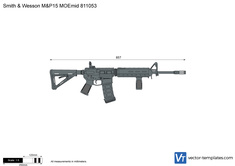 Smith & Wesson M&P15 MOEmid 811053