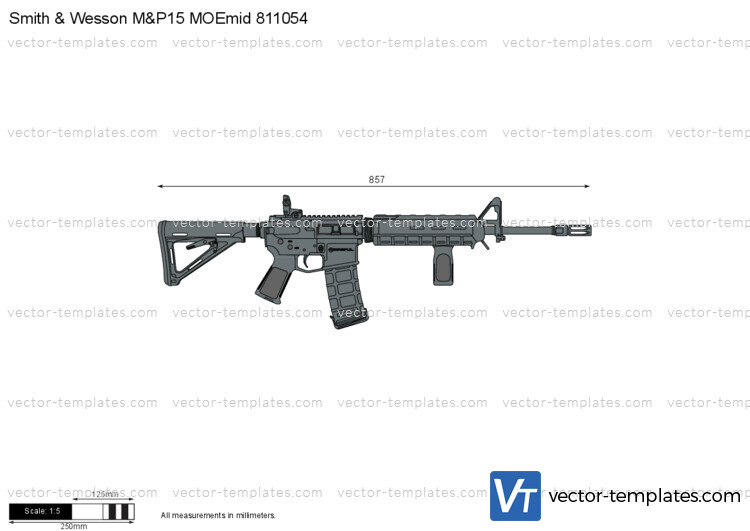 Smith & Wesson M&P15 MOEmid 811054