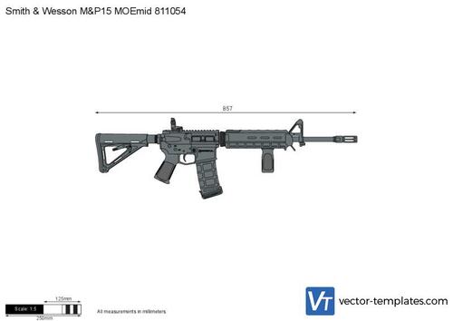 Smith & Wesson M&P15 MOEmid 811054