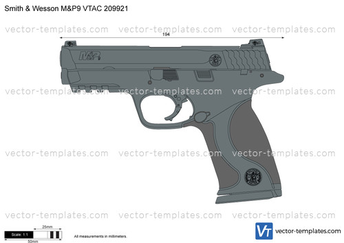 Smith & Wesson M&P9 VTAC 209921