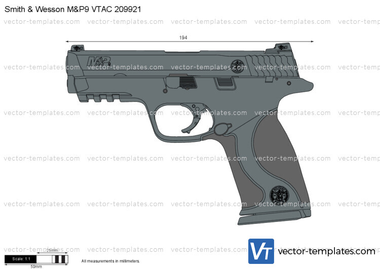 Smith & Wesson M&P9 VTAC 209921