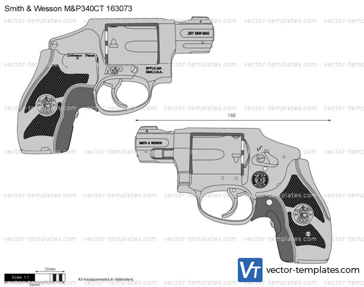 Smith & Wesson M&P340CT 163073