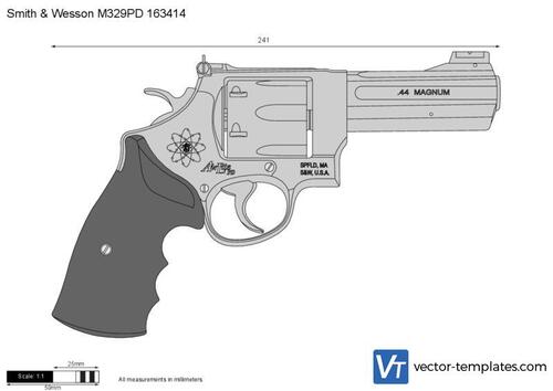 Smith & Wesson M329PD 163414