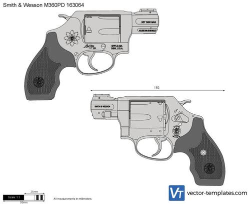 Smith & Wesson M360PD 163064