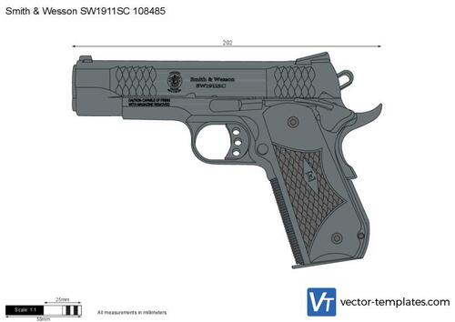 Smith & Wesson SW1911SC 108485