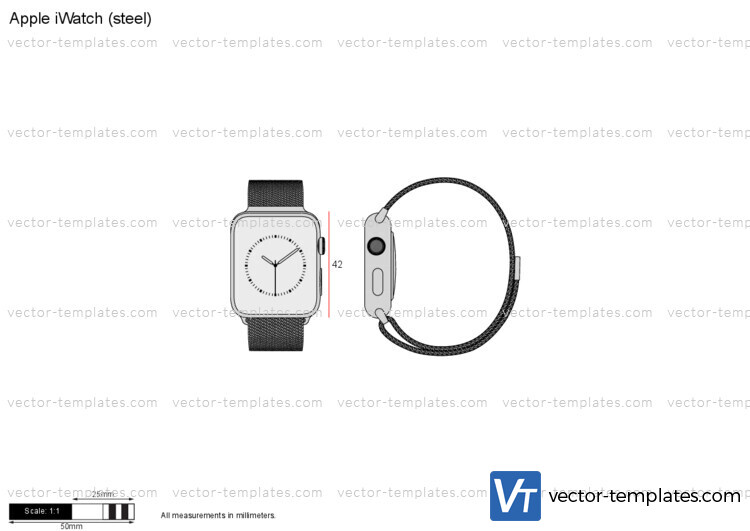 Apple iWatch (steel)