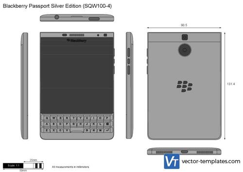 Blackberry Passport Silver Edition (SQW100-4)