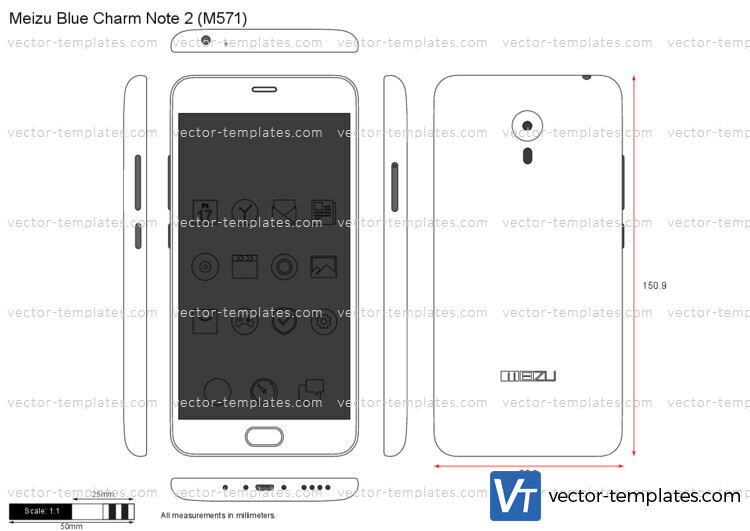 Meizu Blue Charm Note 2 (M571)