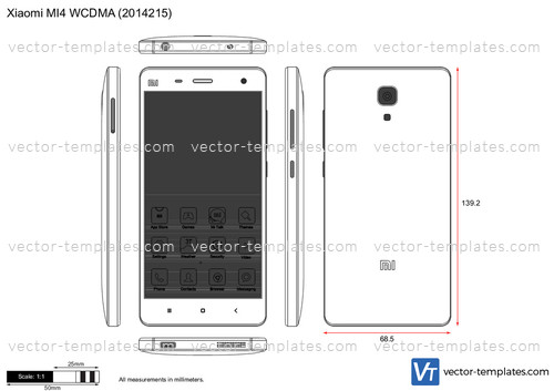 Xiaomi MI4 WCDMA (2014215)