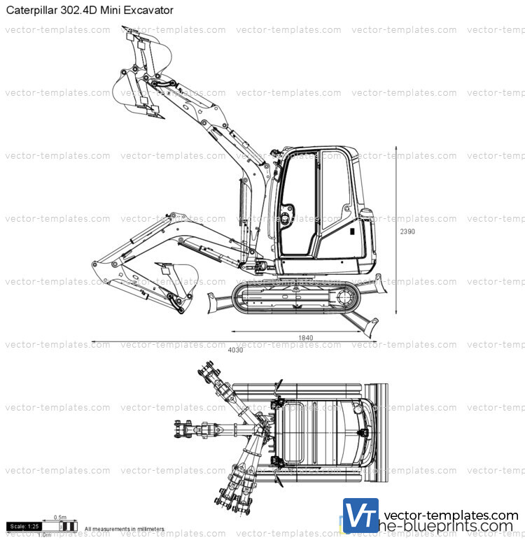 Caterpillar 302.4D Mini Excavator