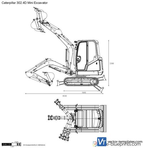 Caterpillar 302.4D Mini Excavator