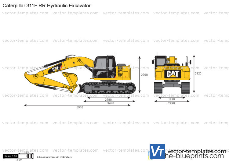 Caterpillar 311F RR Hydraulic Excavator