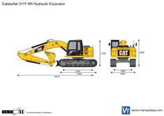 Caterpillar 311F RR Hydraulic Excavator
