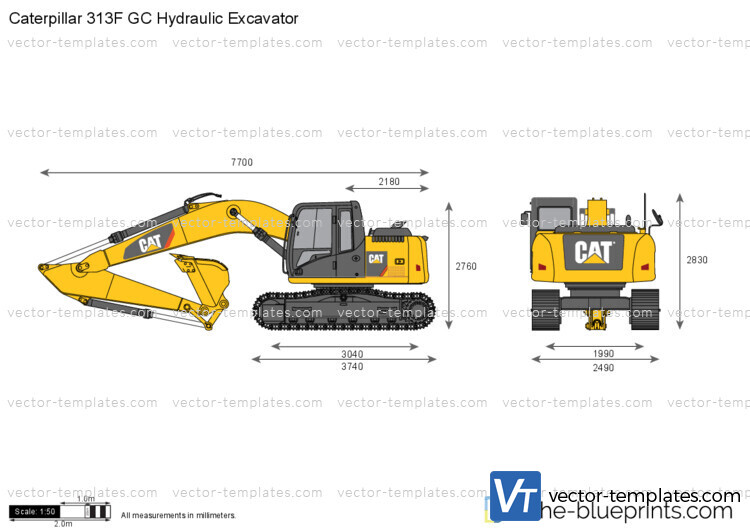 Caterpillar 313F GC Hydraulic Excavator