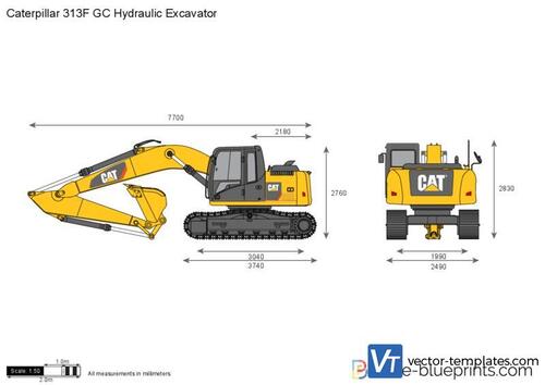 Caterpillar 313F GC Hydraulic Excavator