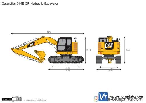 Caterpillar 314E CR Hydraulic Excavator