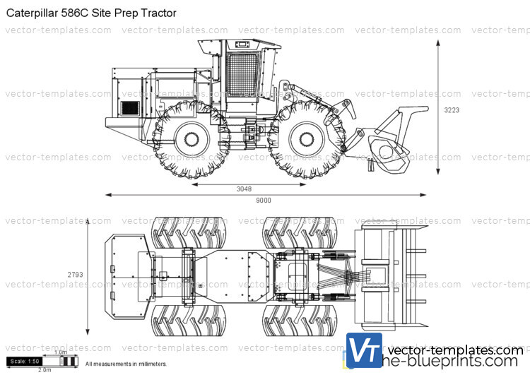 Caterpillar 586C Site Prep Tractor