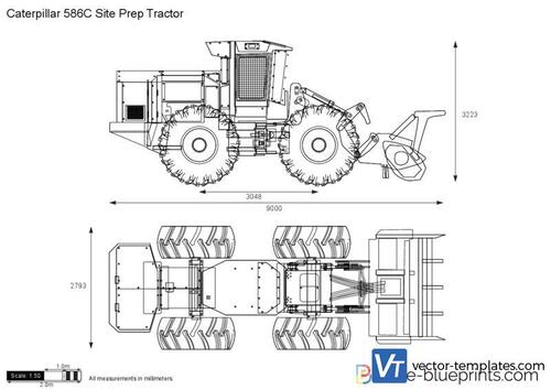 Caterpillar 586C Site Prep Tractor