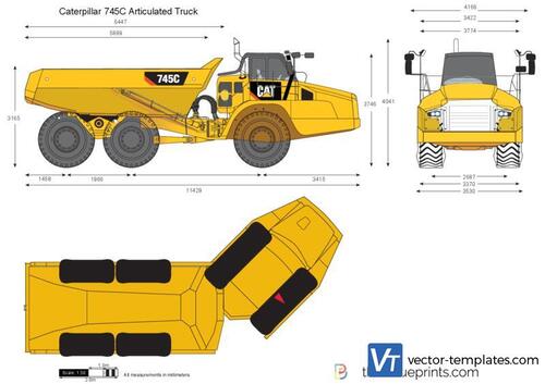 Caterpillar 745C Articulated Truck
