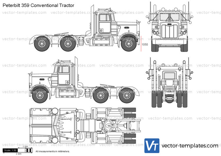 Peterbilt 359 Conventional Tractor