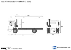 Mack TerraPro Cabover 4x2 MRU612