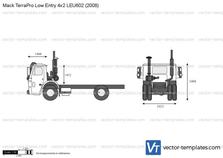 Mack TerraPro Low Entry 4x2 LEU602