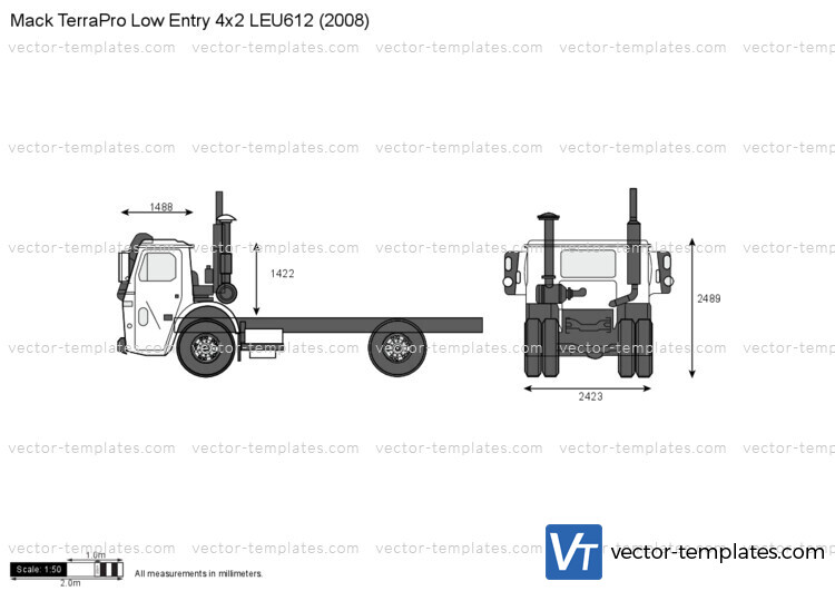 Mack TerraPro Low Entry 4x2 LEU612