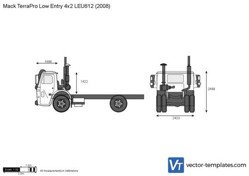 Mack TerraPro Low Entry 4x2 LEU612