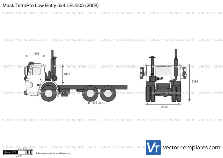 Mack TerraPro Low Entry 6x4 LEU603