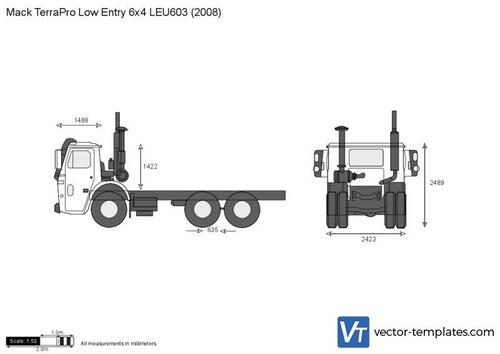 Mack TerraPro Low Entry 6x4 LEU603