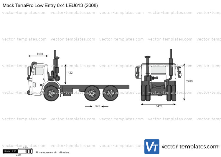 Mack TerraPro Low Entry 6x4 LEU613