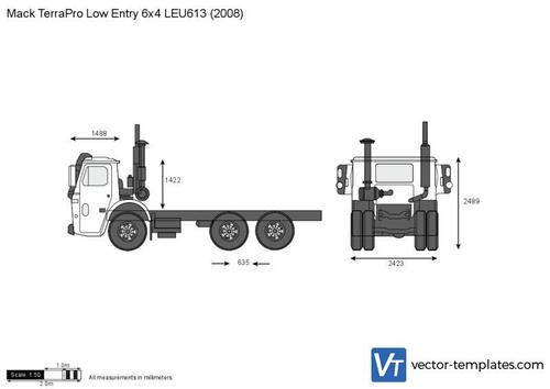 Mack TerraPro Low Entry 6x4 LEU613