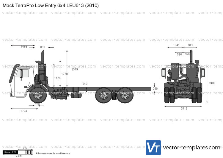 Mack TerraPro Low Entry 6x4 LEU613