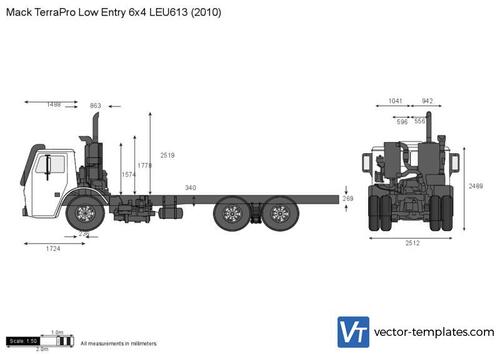 Mack TerraPro Low Entry 6x4 LEU613