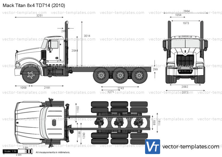 Mack Titan 8x4 TD714