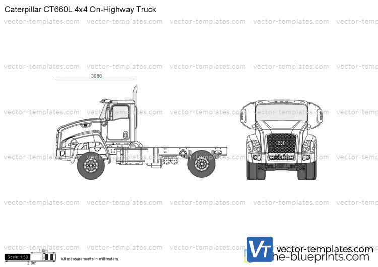 Caterpillar CT660L 4x4 On-Highway Truck