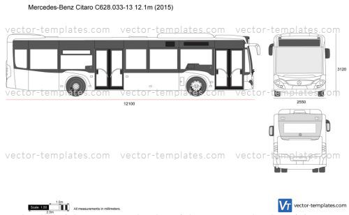 Mercedes-Benz Citaro C628.033-13 12.1m