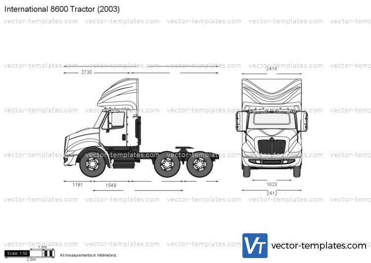 International 8600 Tractor