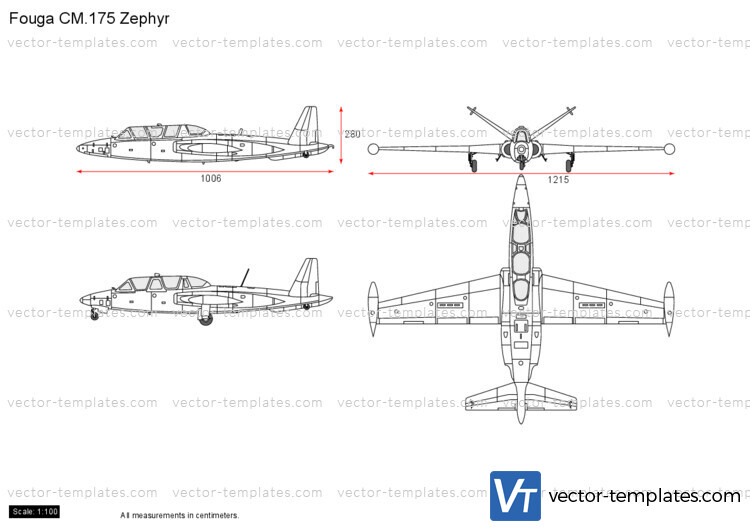 Fouga CM.175 Zephyr