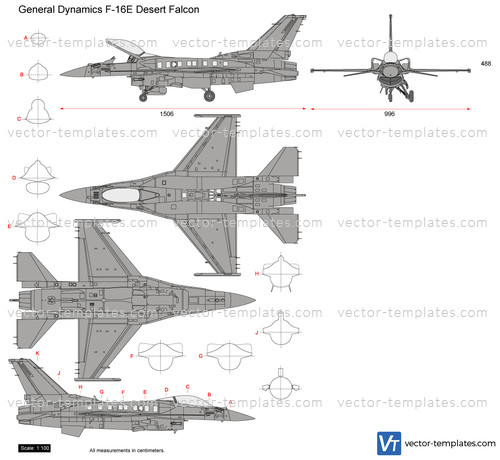 General Dynamics F-16E Desert Falcon