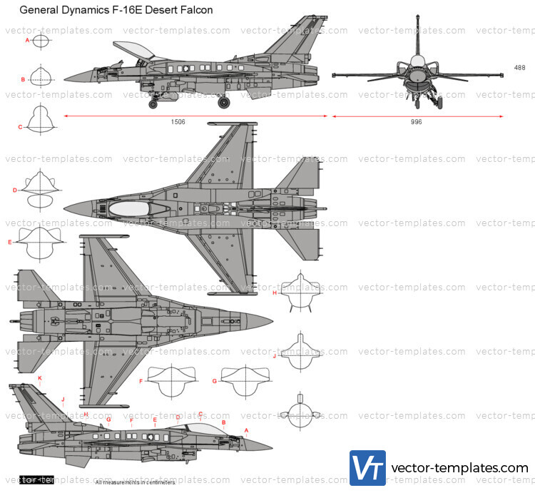 General Dynamics F-16E Desert Falcon