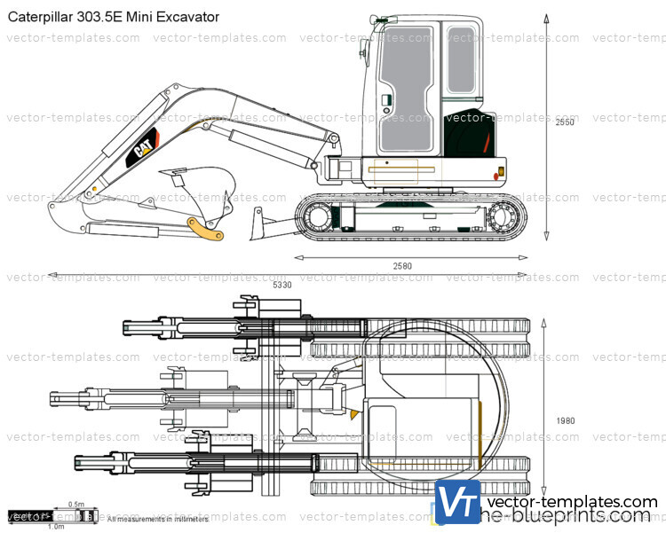 Caterpillar 303.5E Mini Excavator