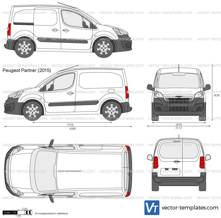 Templates - Cars - Peugeot - Peugeot Partner